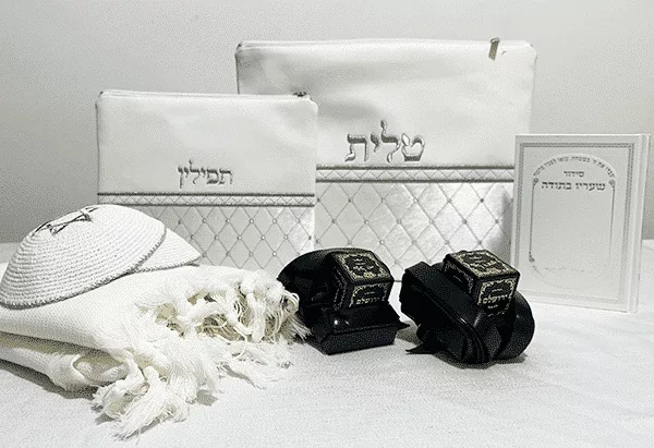 תפילין לבר מצווה עם טלית